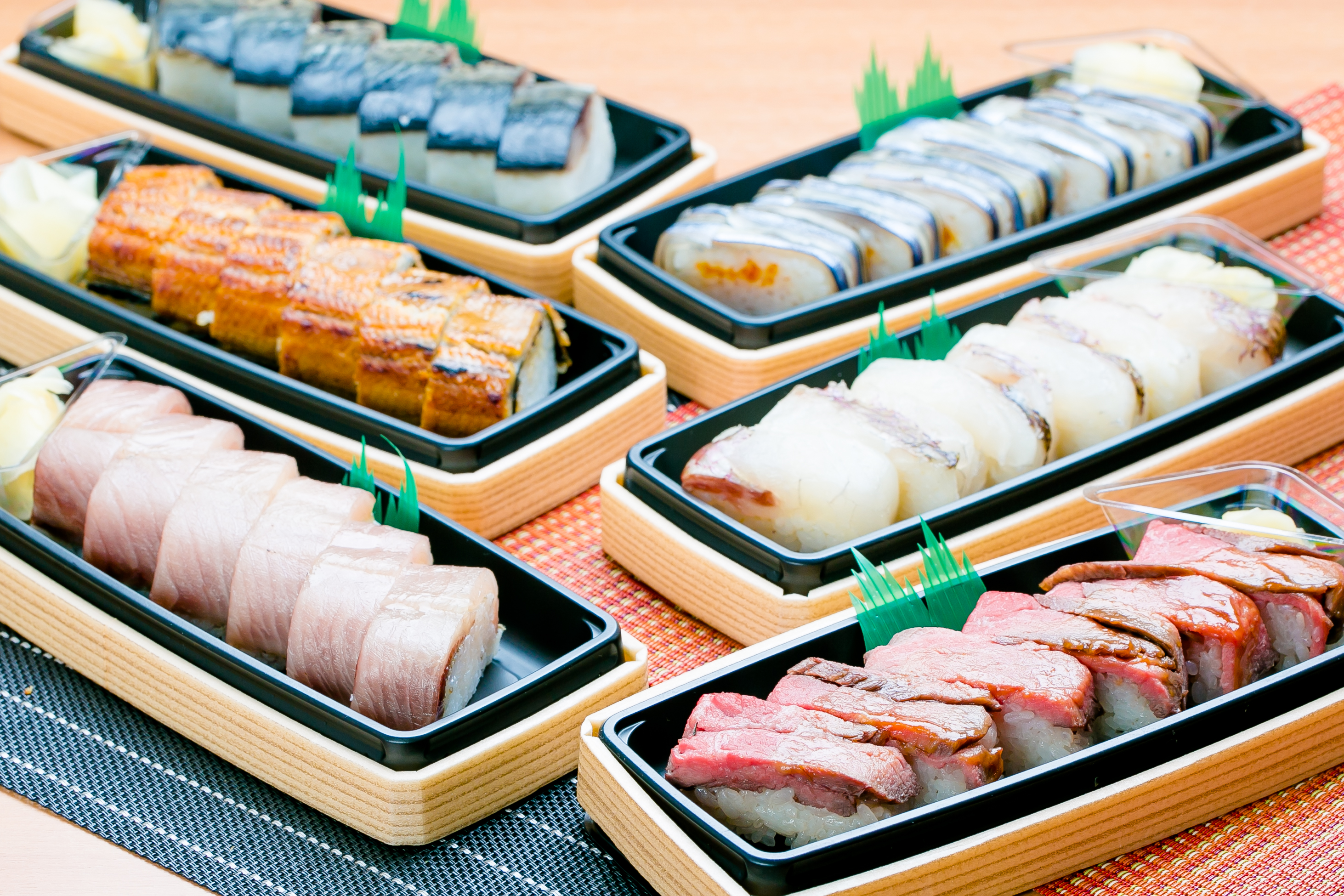 寿司五種